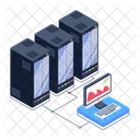 Server Platform Data Hosting Server Hosting Icon