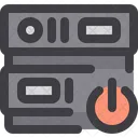 Power Server Power Database Power Icon