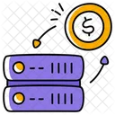 Server Illustration Service Icon