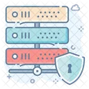 Data Server Protection Database Management Sql Safety Icon