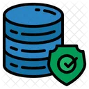 Server Protection Server Security Database Security Icon