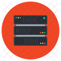 Server Rack Icon - Download in Flat Style
