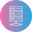 Server Rack Array Hosting Icon