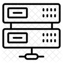 Server Rack Dataserver Database Icon