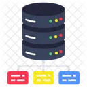 Server Rack Dataserver Database Network Icon