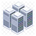 Database Servers Server Racks Icône