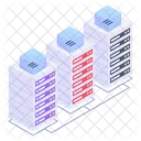 Database Servers Server Racks アイコン