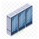 Server Room Database Servers Server Racks Icon