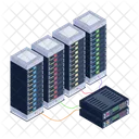 Data Racks Server Towers Server Racks Icon