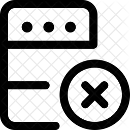 Server Remove  Icon