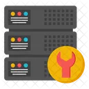 Server Repair Server Configuration Server Development Icon