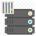 Server Schnittstelle Steuerung Icon