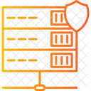 Serverschutz Datenbank DB Symbol