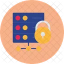 Server Secure Data Database Icon