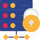 Server Secure Data Database Icon