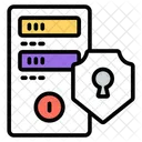 Server Security Server Protection Server Safety Icon