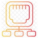 Server Security Protection Virus Icon