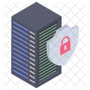 Server Protection Server Security Secure Data Icon