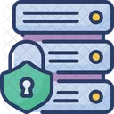 Database Cloud Lock Icon