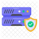Server Protection Secure Server Server Security Icon