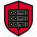 Server Security Server Shield Secure Sever Icon