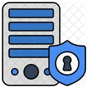 Server Protection Server Security Database Icon