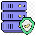 Server Security Security Database Security Icon