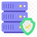 Server Security Security Database Security Icon