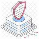 Server Security Data Security Protection Icon