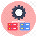 Server Setting Server Configuration Server Development Icon