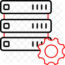 Server Setting Server Data Icon