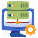 Server Setting Server Configuration Server Development 아이콘