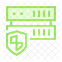 Server Speicher Shield Icon