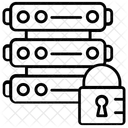 Server Sicherheit Firewall Symbol