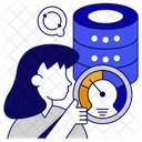 Server Speed Dataserver Database Speed Icon