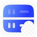 Server square cloud  Icon