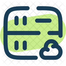 Server-square-cloud  Icon