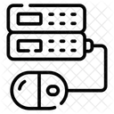 Serversteuerung Rechenzentrum Admin Panel Symbol