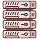 Server Storage Server Data Storage Icon