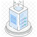 Server Storage Data Center Data Hosting Icon