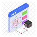 Server Storage Hosting Icon