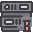 Time Server Time Database Time Icon