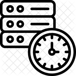 서버 시간  아이콘