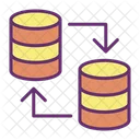Iserver To Server Server To Server Database To Database Icon