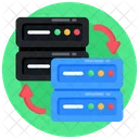 Data Server Transfer Server Transfer Server Sharing Icon