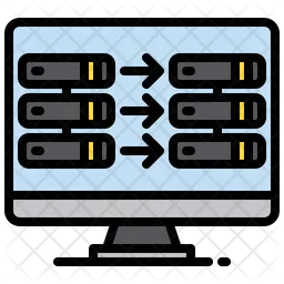 Servertransfer  Symbol