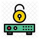 Unlock Server Data Icon