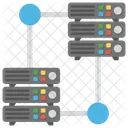 Verbunden Mainframe Web Symbol