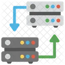 Verbunden Mainframe Web Symbol