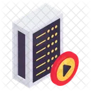 Server Video Dataserver Database Icon